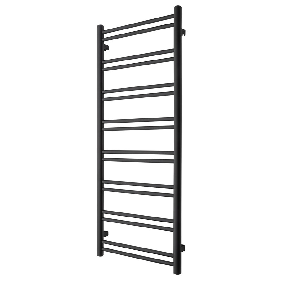 Designradiator TVS Duo Zwart 124x50 cm