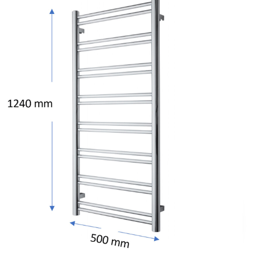 Designradiator TVS Duo Mat Wit 124x50 cm