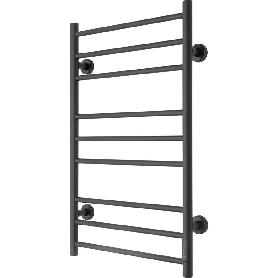 Elektrische Radiator TVS ELDO 9 L Mat Zwart met Timer 86x53 cm