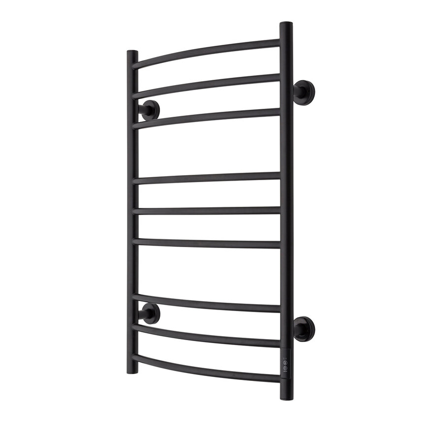 Elektrische Radiator TVS ELDO 9 Mat Zwart met Timer 86x53 cm