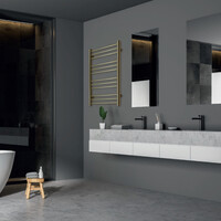 Designradiator TVS PLUS 12-500 Goud 78.5 x 50 cm