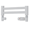 Radiator Aansluitset TVS Valves 210 Wit