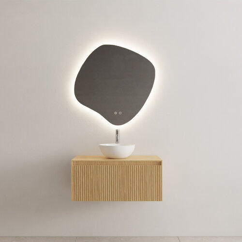 Onderkast Gliss Design Timotheus 80 CM Incl. Topplaat Pure 