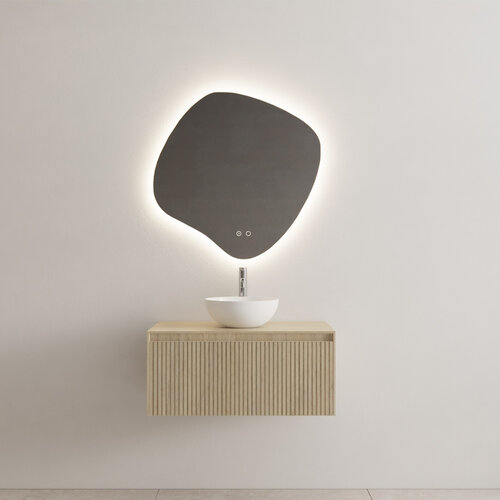 Onderkast Gliss Design Timotheus 90 CM Incl. Topplaat Corn Silk 