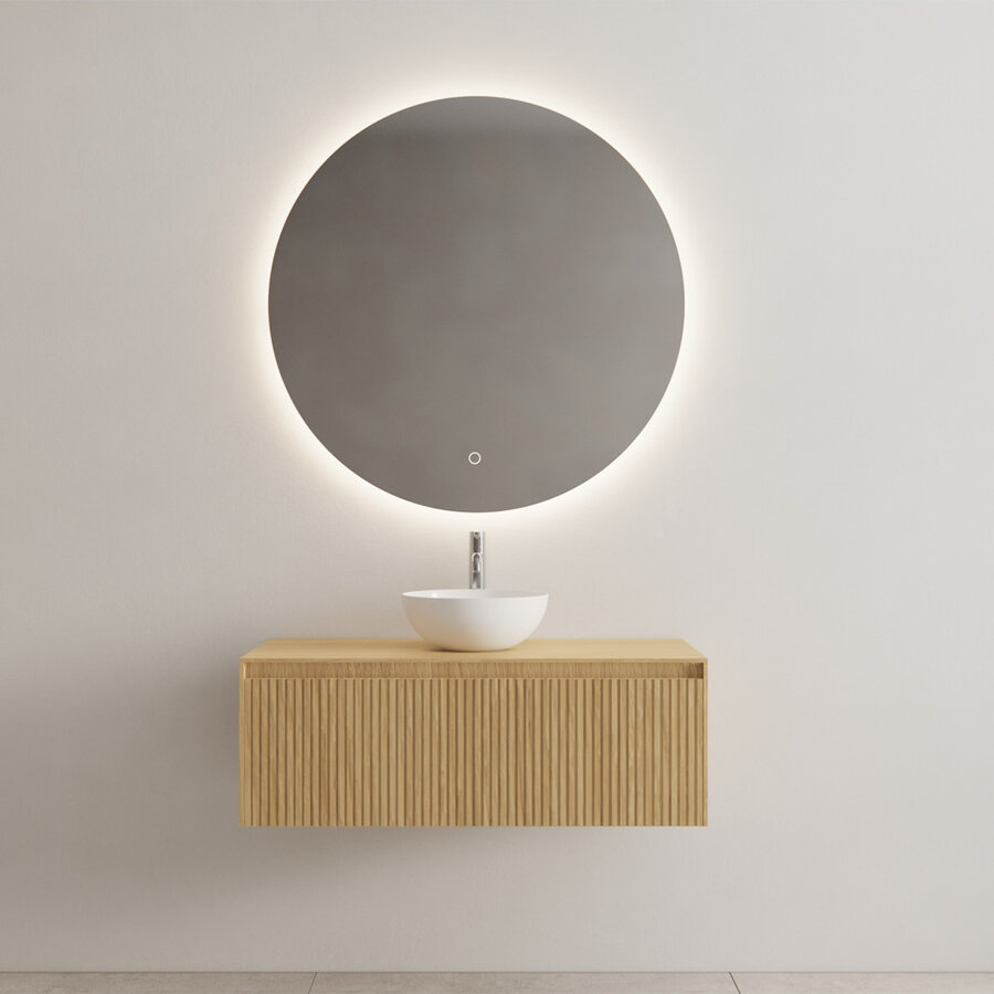 Onderkast Gliss Design Timotheus 100 CM Incl. Topplaat Pure