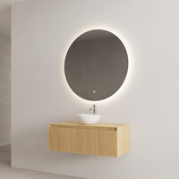 Onderkast Gliss Design Timotheus 100 CM Incl. Topplaat Pure