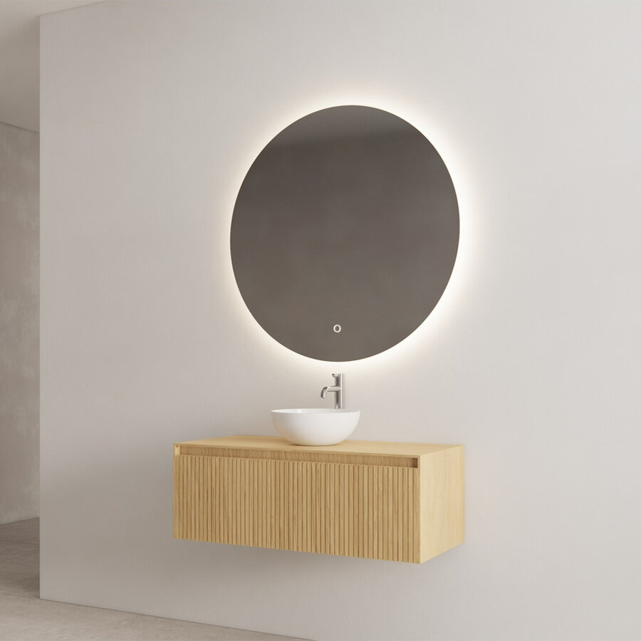 Onderkast Gliss Design Timotheus 100 CM Incl. Topplaat Pure