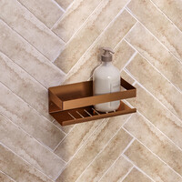 TIJDELIJK NIET OP VOORRAAD Doucherek Brauer Copper Edition 23 Cm Koper Geborsteld PVD