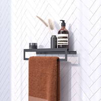 Handoekrek Brauer Gunmetal Edition Met Planchet Gunmetal Geborsteld PVD