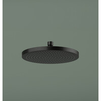Hoofddouche Hotbath Ace Rond 23 cm Geborsteld Zwart PVD