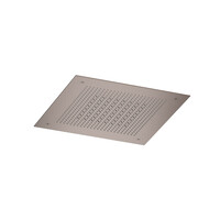 Inbouw hoofddouche Hotbath Ace Velvet & Rainshower 38x38 cm Geborsteld Koper PVD