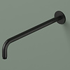 Hotbath Wandarm Hotbath Ace 42 cm Geborsteld Zwart PVD