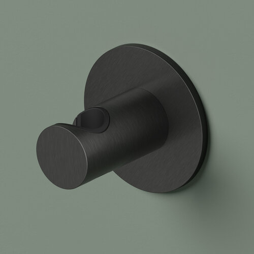 Wandsteun Hotbath Ace Geborsteld Zwart PVD 