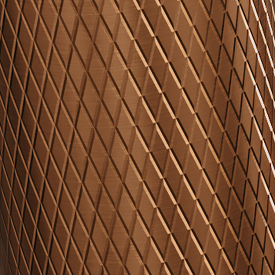 Opbouw Fonteinkraan Brauer Copper Carving Edition Met Gebogen Uitloop Koper Geborsteld PVD