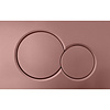 Geberit Bedieningsplaat Sigma by Geberit Frontbediening Mat Donker Roze