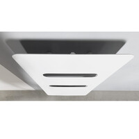 Designradiator Sapho Tabella Open 59x149 cm Mat Wit