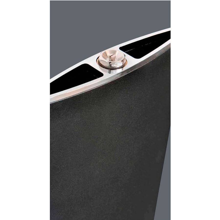 Designradiator Sapho Othello 30x189 Cm Mat Zwart