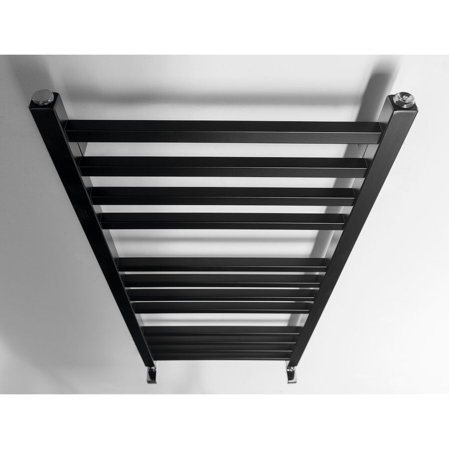 Designradiator Sapho Metro 45x89cm Mat Zwart
