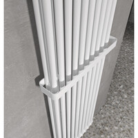 Designradiator Sapho Fede 150x49 cm Mat Wit