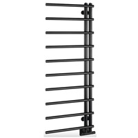 Designradiator Sapho Justina 50x124,6 cm 340W Mat Zwart