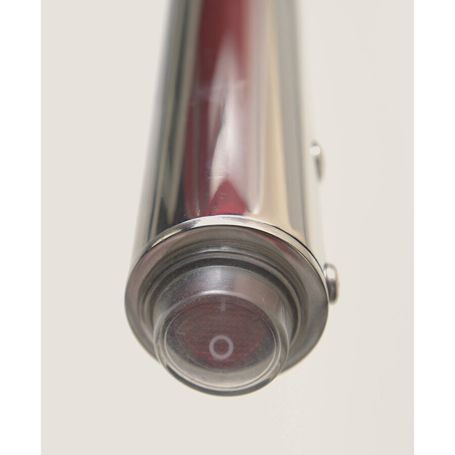 Elektrische Handdoekstang Sapho Pasador 15x150 cm Mat Zwart