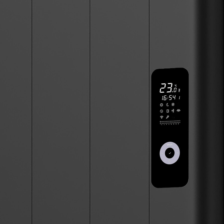 Elektrische Radiator BWS Boss Met Wifi 2000W 160x54.4 cm Zwart