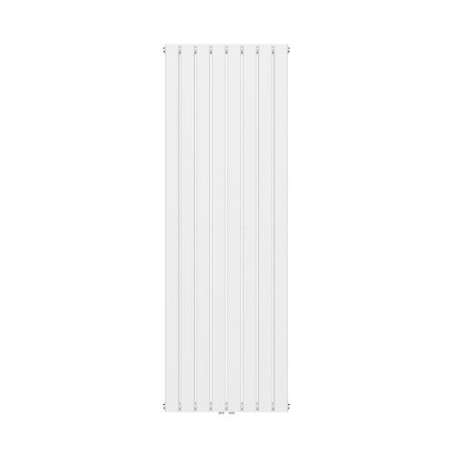 Radiator BWS Busso Verticaal Vierkant Dubbelzijdig 180x608 cm Wit 