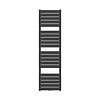 Handdoekradiator BWS Ress Middenaansluiting 180x50 cm Zwart