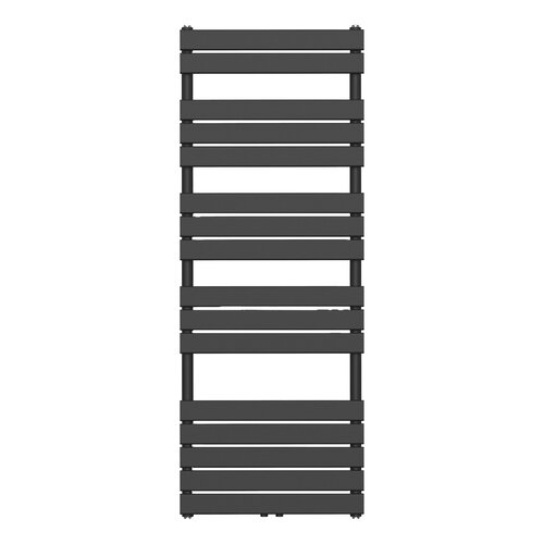 Handdoekradiator BWS Ress Middenaansluiting 160x60 cm Zwart 