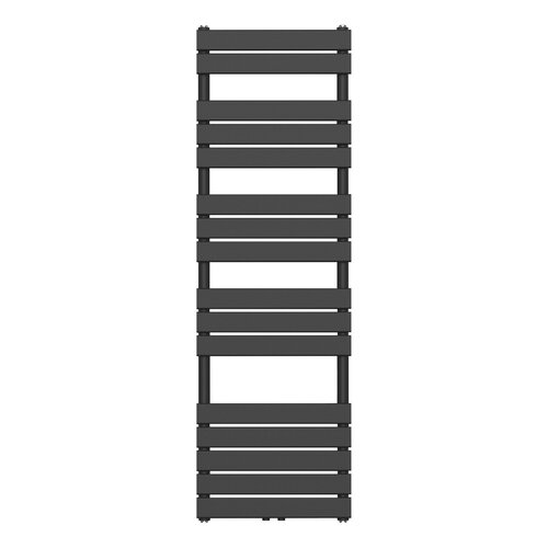 Handdoekradiator BWS Ress Middenaansluiting 160x50 cm Zwart 