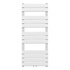 Boss & Wessing Handdoekradiator BWS Ress Middenaansluiting 681W 120x50 cm Wit