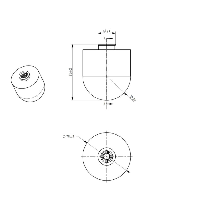Losse Borstelkop Wiesbaden Alonzo Zwart