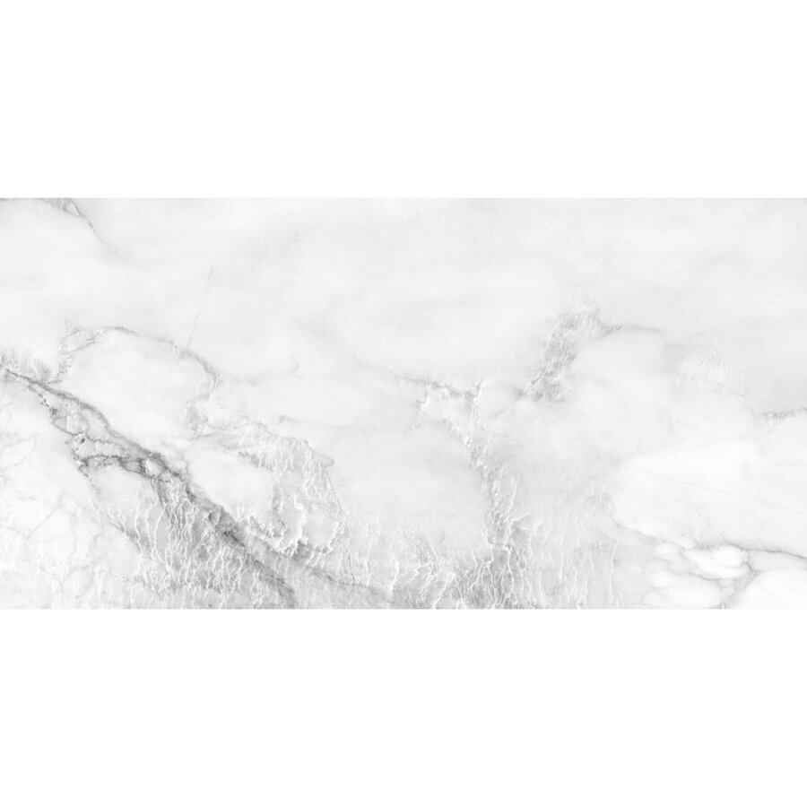 Vloertegel Flaminia Marmerlook Supreme Wit Gerectificeerd Gepolijst 60x120 (Prijs per M2)