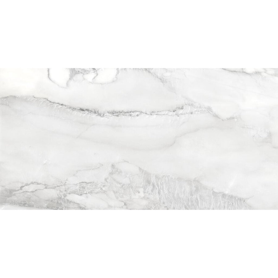 Vloertegel Flaminia Marmerlook Supreme Wit Gerectificeerd Gepolijst 60x120 (Prijs per M2)