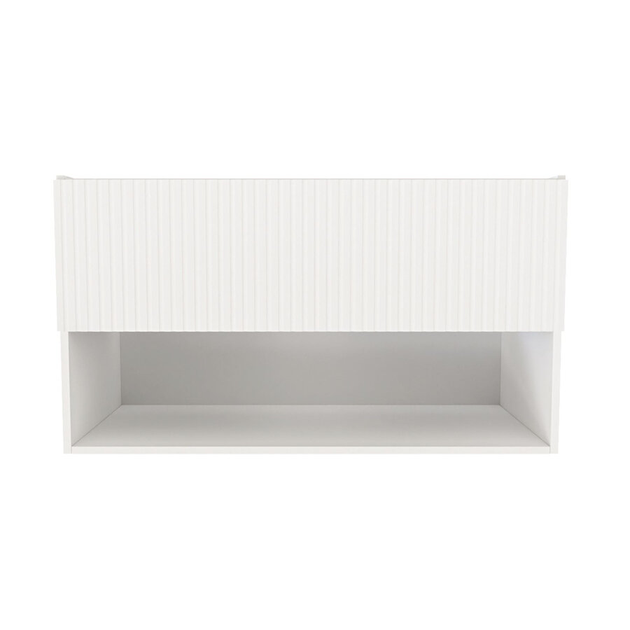 Onderkast Best Design Rigatti Gefreesd 100 cm Mat Wit