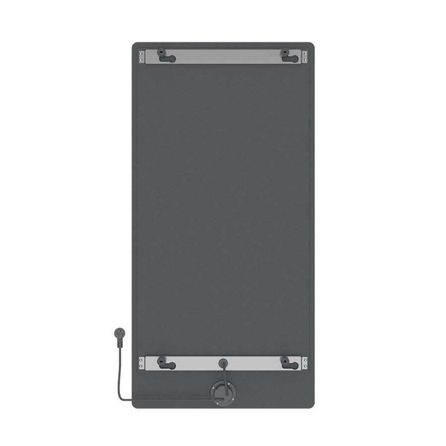 Elektrische Radiator Best Design Brenner Concrete 120x60cm 750W Beton Grijs