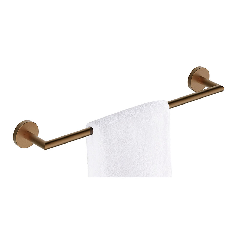 Handdoekrek BWS Mark Geborsteld Brons Koper