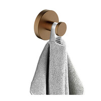 Handdoekhaak BWS Mark Groot Geborsteld Brons Koper