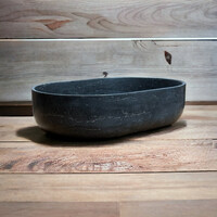Waskom Casajoy Bold 50x34x12cm Natuursteen Ovaal