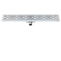 Douchegoot Best Design Nice Met Flens 100cm RVS