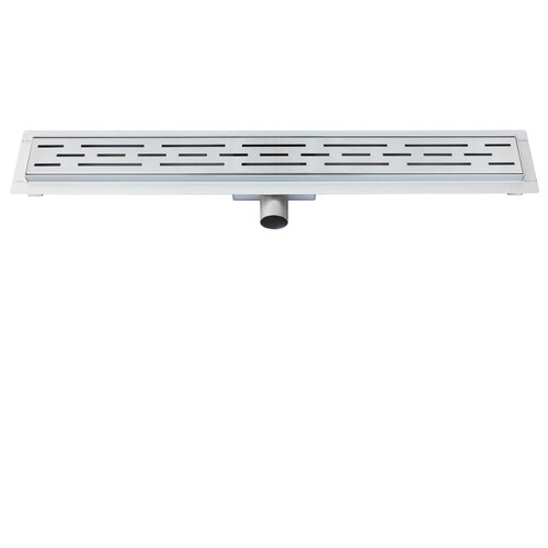 Douchegoot Best Design Nice Met Flens 100cm RVS 