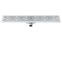 Douchegoot Best Design Nice Met Flens 120cm RVS