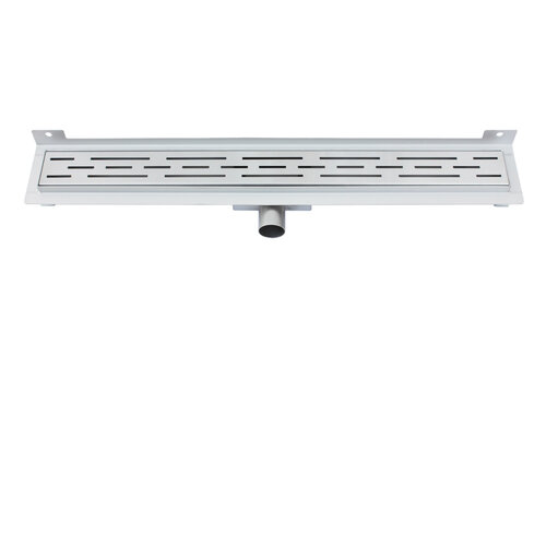 Douchegoot Best Design Nice Met Flens 100cm RVS 