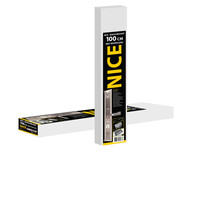 Douchegoot Best Design Nice Met Flens 100cm RVS