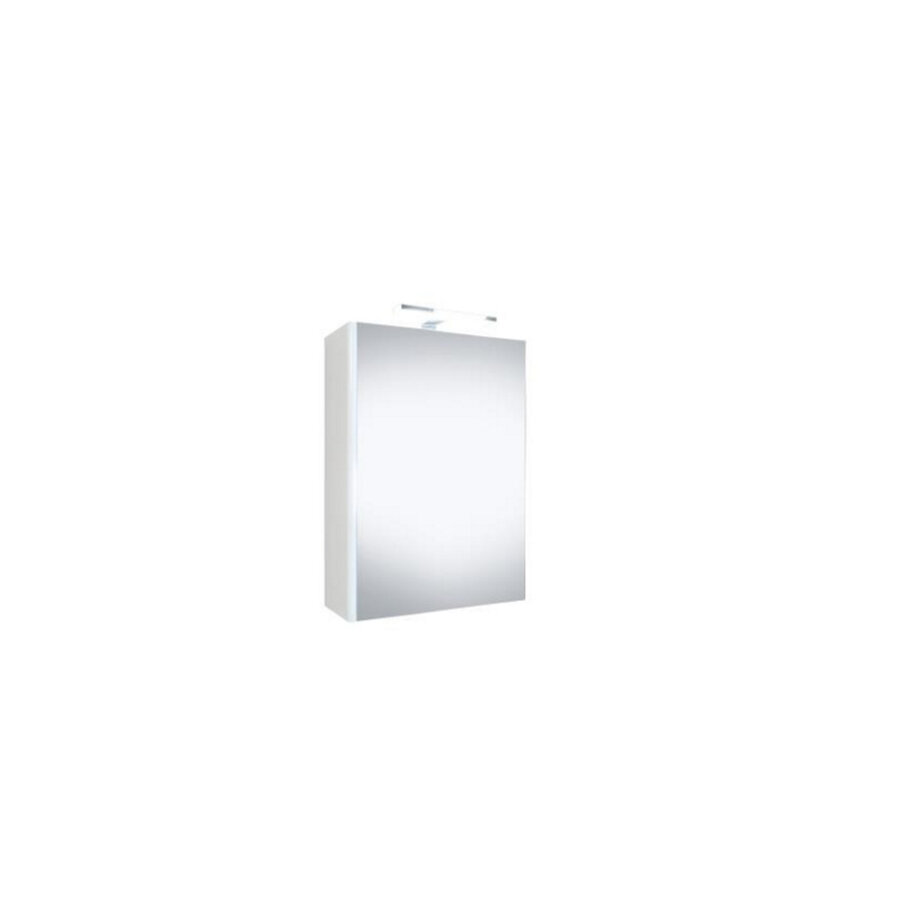 Best-Design "Happy" MDF Spiegelkast + Verlichting 50x60cm Wit