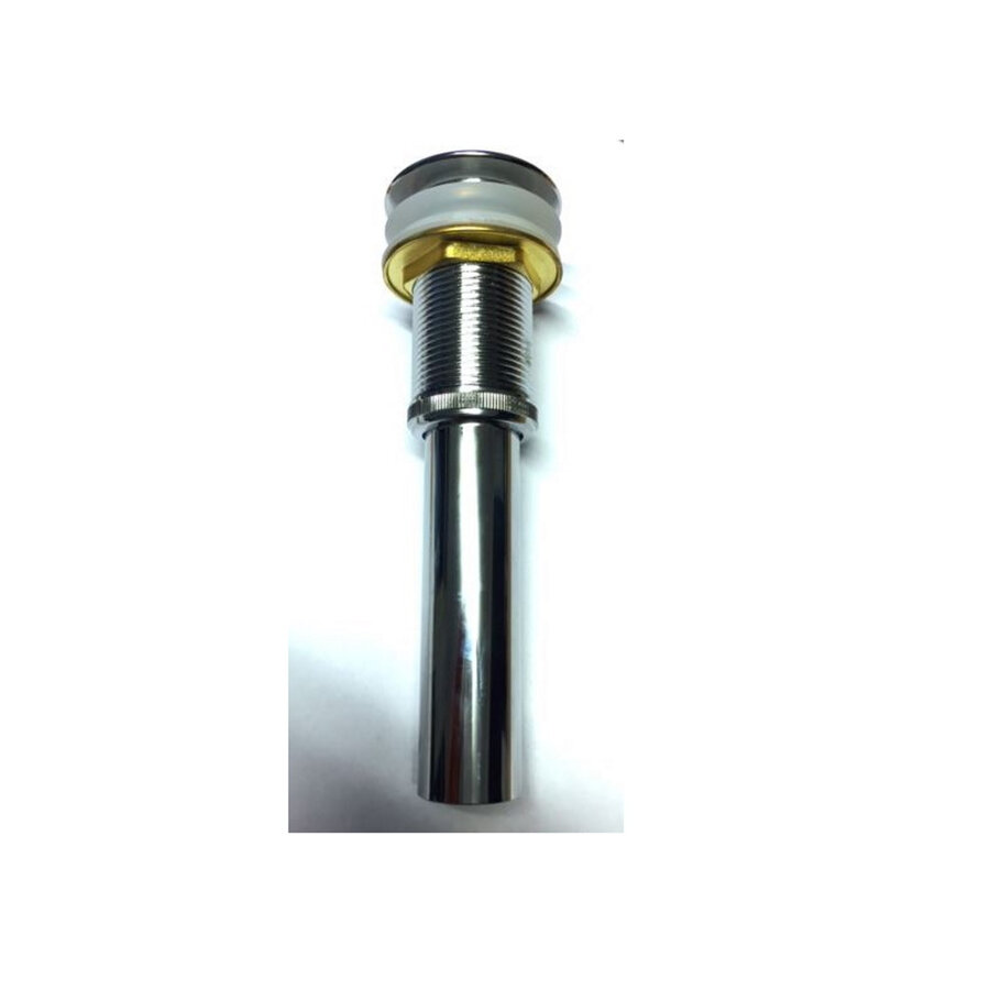 Best-Design Afvoer-Plug Z/Overloop Incl.Verlengbuis 5/4"x 195/120 mm Chroom