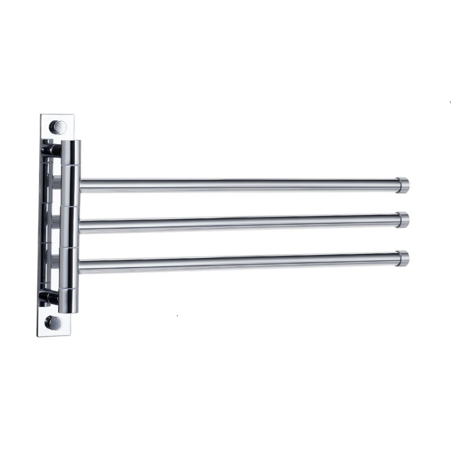 Best-Design "Prola-3" Handdoekhouder 3-Lids