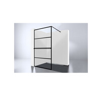 Best-Design "Noire" Losse Handdoekbeugel Tbv.Inloopdouche 900 mm