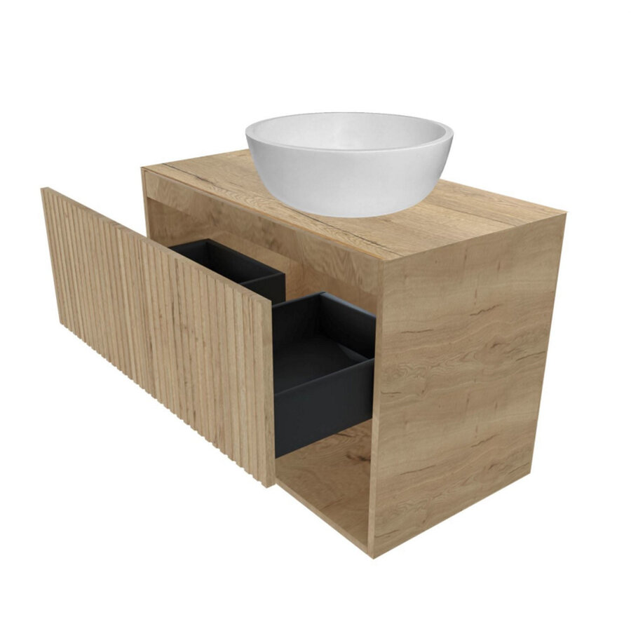 Best-Design "Rigatti-78-Halifax-Greeploos" Meubel Onderkast 78 cm