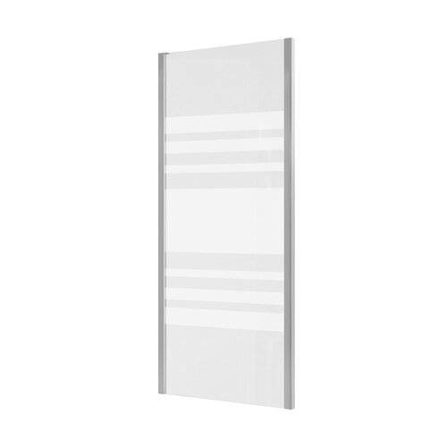 Douchewand Allibert Laja 116,5-120 x 200 cm Gelijnd Chroom 